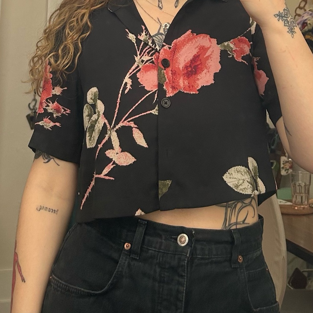 Wilfred Floral Button Up